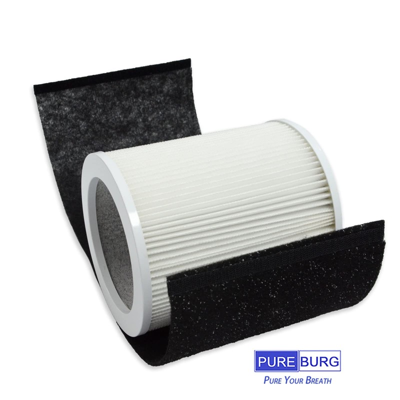 PUREBURG H-HF450-VP Replacement Filter Compatible with Hunter HP450 HP450UV Cylindrical