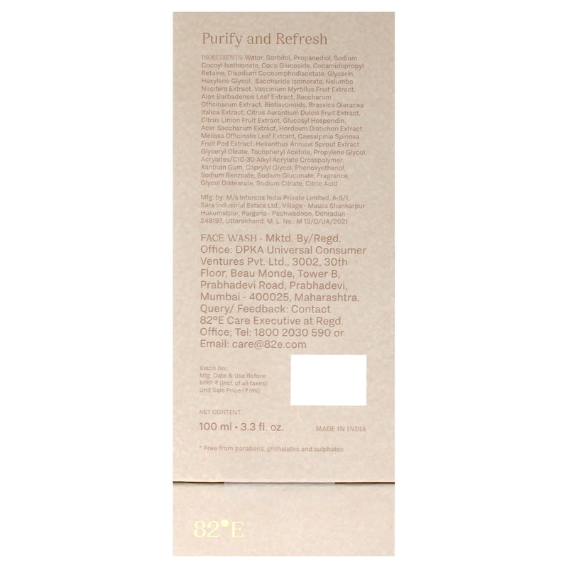 Lotus Splash Conditioning Cleanser by 82E for Women - 3.3