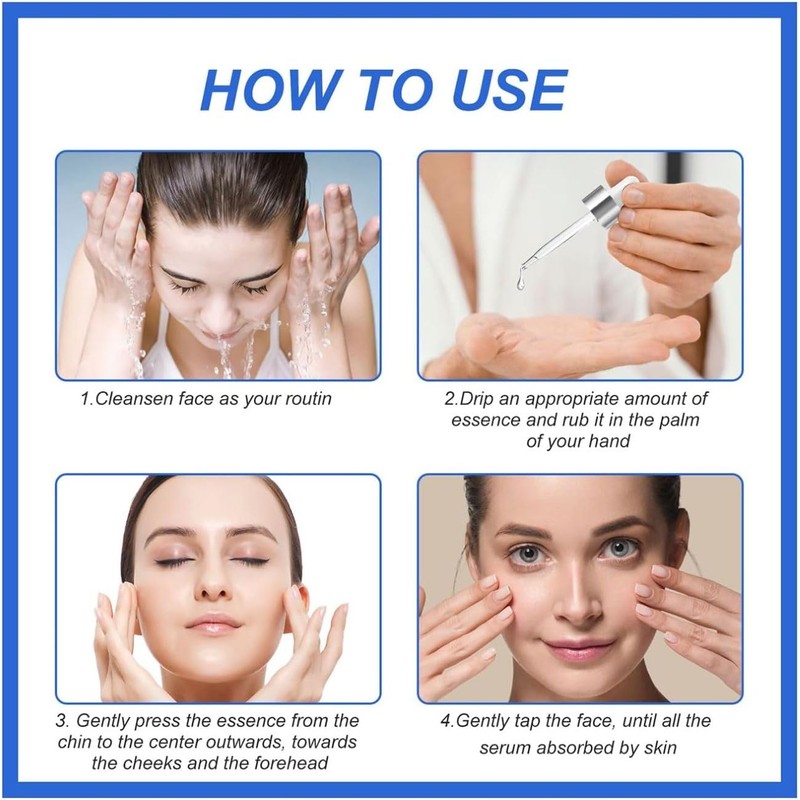 hyaluronic acid serum, Instant Face Tightening, Boost Skin Collagen, Hydrate