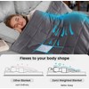 ZonLi Weighted Blanket (60"x80", 20lbs, Dark Grey) Queen Size Weighted