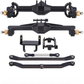 1/18 TRX4M Aluminum Portal Axle,+10mm Extended with Dual Servo Mounts
