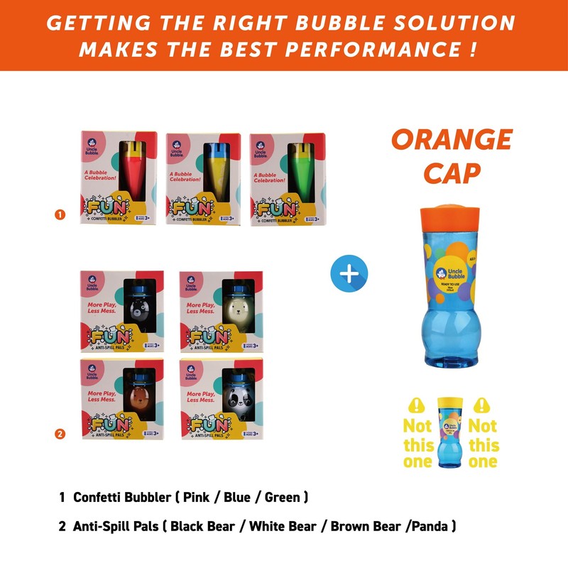Uncle Bubble - World Record Super Bubble Solution - Best