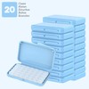 20-Pack Precut Orthodontic Wax, Dental Wax for Braces (no Flavor)
