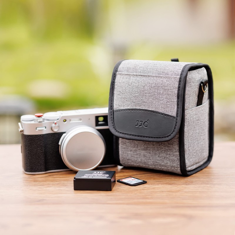JJC Small Camera Case Camera Pouch, gray, Casual