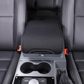 Tumukiw Armrest Box Cover Center Console Pad Compatible with Ineos Grenadier 2020-2024, Comfortable, Breathable, Cloth Center Console Armrest Cushion