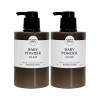 Happybath 해피바스 오리지널 컬렉션 바디로션 클린코튼향, 500g X 2개 Happybath