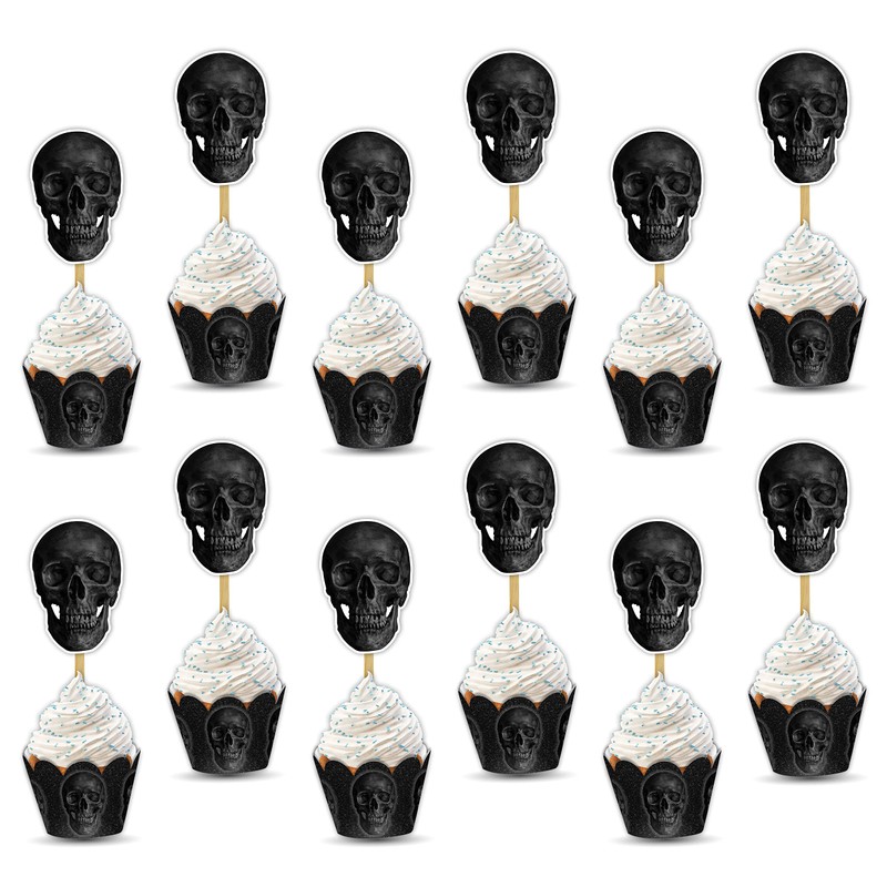 Seyal® Skull Cupcake Wrapper