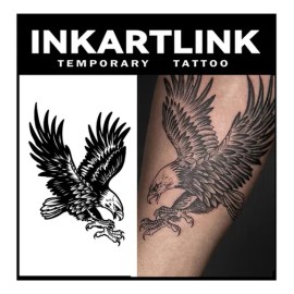 Tatuaje Tech, 2 Hojas De Tatuaje Semipermanente Extra Grande