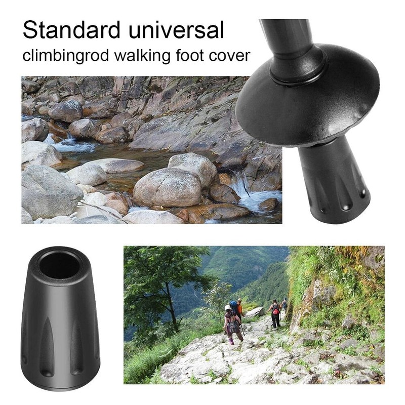 Walking Pole Rubber Tips 16 Pack Trekking Pole Tip Protectors