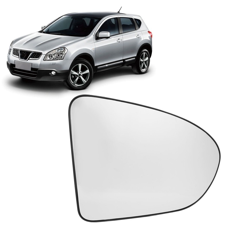 Rearview Mirror Glass with Heating Clear Visibility UV Resistance Fit