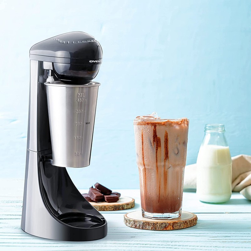 OVENTE Classic Milkshake Maker Machine with 2 Speed Setting, Safety
