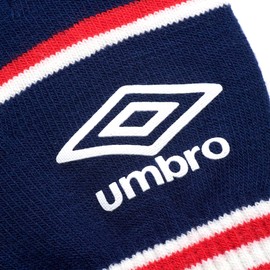 Umbro Gloves, Junior Knit Gloves, Soccer, Futsal, Moving, Running, Kids, Unisex, Youth, Navy × Red