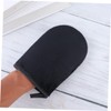 Abaodam 6 Piezas Guantes Autobronceadores Negros Esponja para Aplicación Uniforme