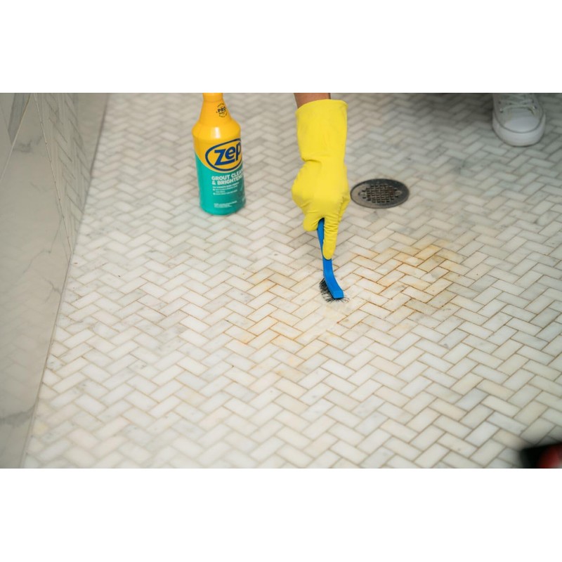 Zep Grout Cleaner and Brightener and Easy to Use Handheld