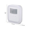 LED Plug-in Motion Sensor Light Wall Night Lamp with Brightness