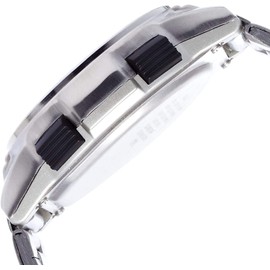 [シチズン Q&Q] 腕時計 デジタル 電波 ソーラー 防水 日付 メタルバンド MHS5-200 メンズ シルバー