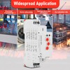 AGJIQ Multifunctional Delay Time Relay, GRT8-M1 AC/DC 12V-240V Wide Voltage