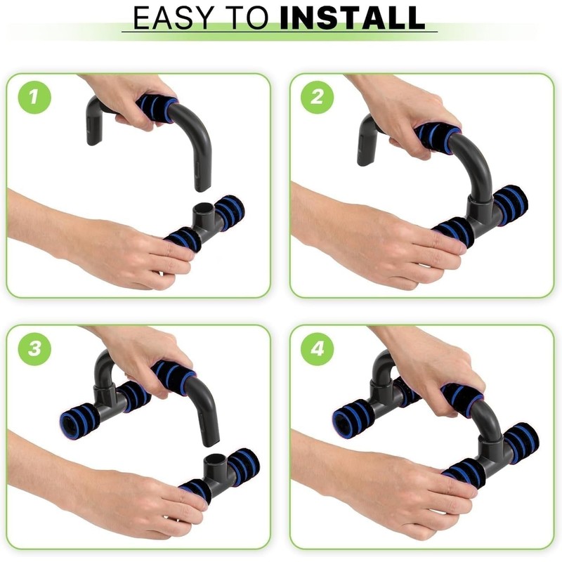 Push Up Handles (Red) (Blue)