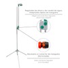 WOLFPACK Linea Professional Portable Garden Shower with Tripod