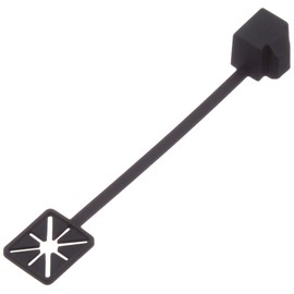DeLOCK Dust Cover for RJ45 Plug with Mounting Clip Black