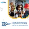 WaterWipes Sensitive+ Bathing Wipes, 3-In-1 Cleans, Cares, Protects, 99.9% Water,