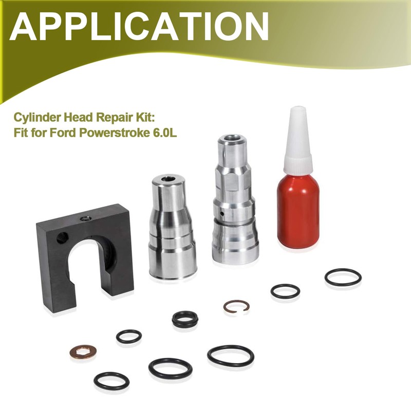YMT Cylinder Head Repair Kit Fit for Ford 6.0L Powerstroke
