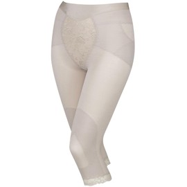 Wacoal GHK500 Women's Girdle, Move Shape, Mellow Girdle, Below Knee Length, Supports Hip and Knee Joints, Smooth Leg Movement, Cotton Blend Material (Body Fabric), Moderate Stomach Support, BR