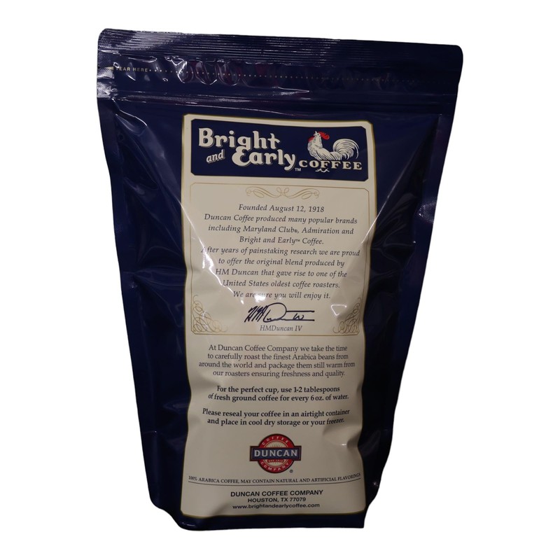 Bright and Early Coffee Ground 1918 Blend, Medium Roast (2.5lbs)
