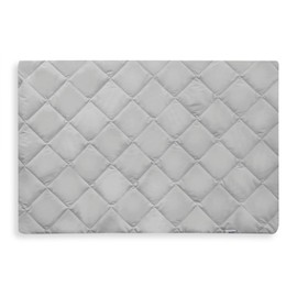 hauck Baby Fitted Sheet Bed Me 80 x 50 cm Fitted Sheet for Baby Travel Cot, Side Bed, Cradle, Soft Quilting, Elastic Waistband, Machine Washable at 40 Degrees (Grey)