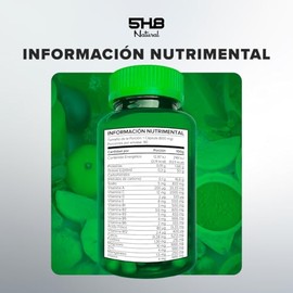 Multivitamínico Vitamina A, C, D, E, Complejo B, Zinc, Hierro 5H8 NUTRITION