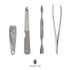 Three Seven, Nail Clipper Set 4pcs DS-84, MADE IN KOREA