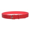 Kids or Extra Small Size Snap On Plain Leather Belt,