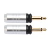 3.5mm Repair Plug Solder Type Gold Plated Replacement Mono Male