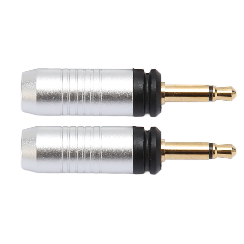 3.5mm Repair Plug Solder Type Gold Plated Replacement Mono Male