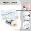 Second Skin Protection Plaster, Waterproof Bandage, 15cmx5m Waterproof Dressings for