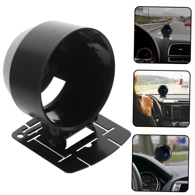 BUGUUYO Single Gauge Holder for Car Dash Durable Instrument Mount
