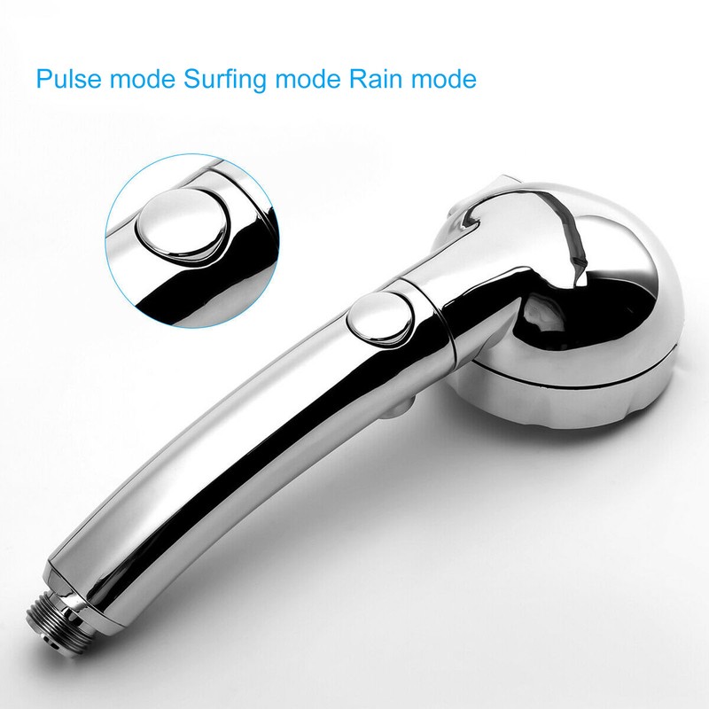 Shower Head Portable Handheld 360 Degree Rotating Three Modes Pressure