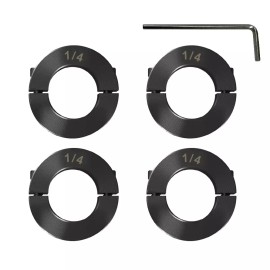 기계 및 산업용으로 적합한 샤프트 칼라 탄소강 재료 이중 분할 세트 나사 (4 1/4 ) Double Split Shaft Collar Carbon Steel Material for Machine and Industrial Use (4 1/4")