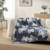 ClevaHome Super Soft Butterfly Pattern Throw Blanket - Ultra Cozy