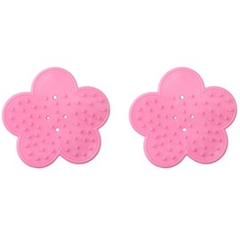 OZXNO 2 Pcs Rose Stem Leaf Thorn Stripper Stripping Tool Thorn Remove (Pink)