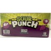 Sour Punch Straws Grape King Size Candy Bulk 12 Ct