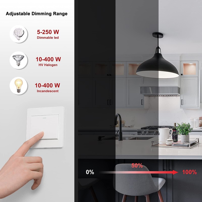 CTSC Trailing Edge Dimmer - 220 V LED Dimmer -