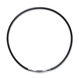 MYTREX Medi Loop Magnetic Necklace, Small/Medium/Large, Shoulder/Neck, Improves Blood Circulation, Neodymium Magnets, Gift, Present (M: 17.7 inches (45 cm)