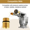 MEILLYOCEAN Pressure Washer Water Pump Outlet Fitting, M20 Male to