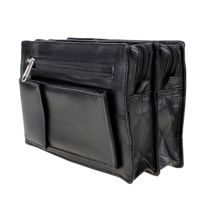 Taxi Driver Money Bag, Black, Medium Business Home