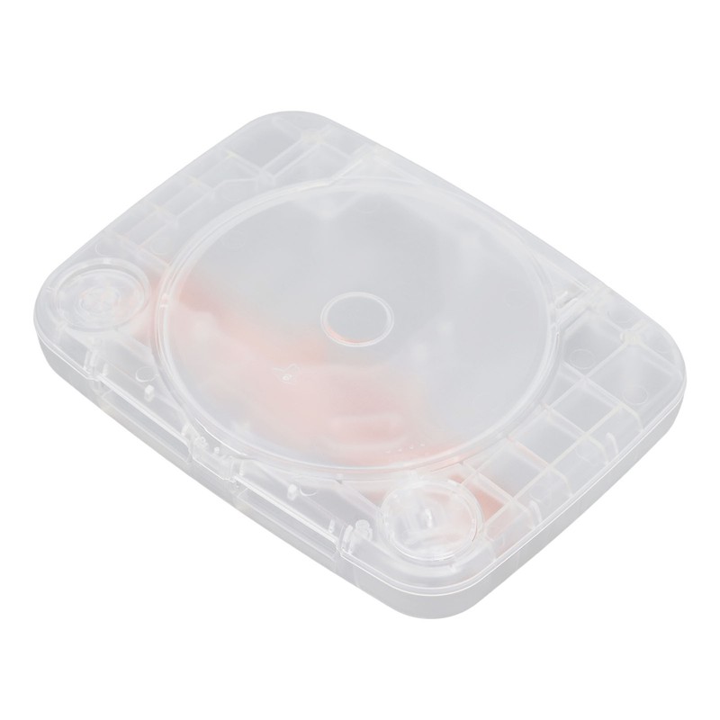 Console Replacement Shell Translucent Retro Console Case for PS1 for
