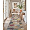 LUMI Washable Runner Rug, 3'x7' Non-Slip Hallway Mat, Low Profile