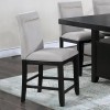 Steve Silver Yves Counter Chair - Grey (set of 2)