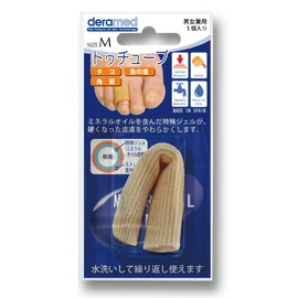 deramed(デラメド) トゥチューブ [タコ・魚の目・角質] ベージュ M
