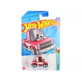 Hot Wheels HHF50 Tound '83 Basic Car, Chevy Silverado, Ages 3 and Up, Red